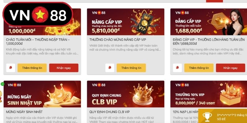 Điều kiện áp dụng khuyến mãi VN88 cần biết