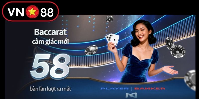 Tổng hợp các trò chơi nổi bật tại Casino VN88